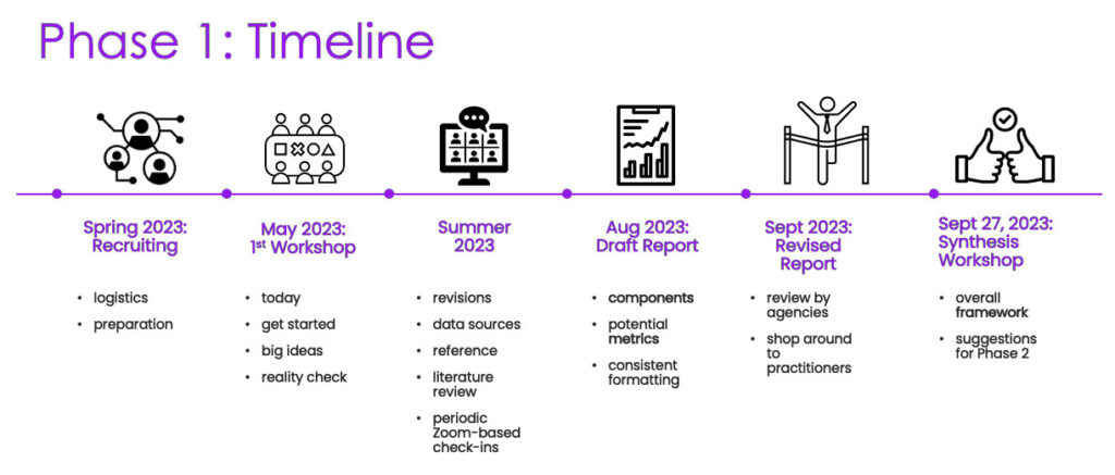 Phase 1 Summer 2023 Timeline